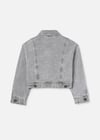 Mayoral Kız Çocuk Denim Ceket Gri 6406