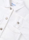 Mayoral Kız Çocuk Denim Ceket Krem 3407