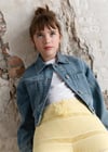 Mayoral Kız Çocuk Denim Ceket Mavi 6406
