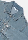 Mayoral Kız Çocuk Denim Ceket Mavi 6406