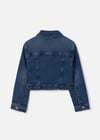 Mayoral Kız Çocuk Denim Kot Ceket Lacivert 6460