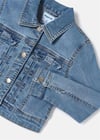Mayoral Kız Çocuk Denim Kot Ceket Mavi 3474