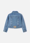 Mayoral Kız Çocuk Denim Kot Ceket Mavi 3474