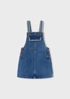 Mayoral Kız Çocuk Denim Salopet Elbise Mavi 4910