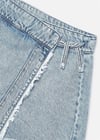 Mayoral Kız Çocuk Denim Şort Etek Açık Mavi 6903