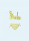 Mayoral Kız Çocuk Desenli Bikini Sarı 3788