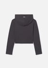 Mayoral Kız Çocuk Fermuarlı Kapüşonlu Sweatshirt Ceket Antrasit 6408