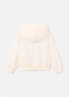Mayoral Kız Çocuk Fermuarlı Kapüşonlu Sweatshirt Krem 3457