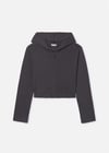 Mayoral Kız Çocuk Fermuarlı Kapüşonlu Sweatshirt Ceket Antrasit 6408