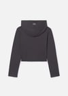 Mayoral Kız Çocuk Fermuarlı Kapüşonlu Sweatshirt Ceket Antrasit 6408