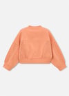 Mayoral Kız Çocuk Fermuarlı Sweatshirt Turuncu 3456