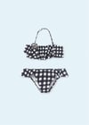 Mayoral Kız Çocuk Fırfırlı Bikini Siyah 6752