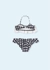 Mayoral Kız Çocuk Fırfırlı Bikini Siyah 6752