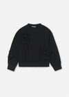 Mayoral Kız Çocuk Fiyoklu Sweatshirt Siyah 7429