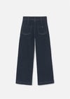 Mayoral Kız Çocuk Geniş Paça Denim Pantolon Lavivert 7503