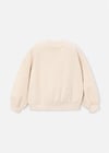 Mayoral Kız Çocuk İşlemeli Sweatshirt Bej 4405
