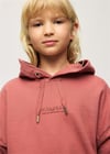 Mayoral Kız Çocuk Kapüşonlu Sweatshirt Somon 7426