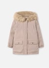 Mayoral Kız Çocuk Parka Mont Bej 7480