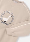 Mayoral Kız Çocuk Polar Peluş Elbise Bej 4931