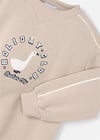 Mayoral Kız Çocuk Polar Peluş Elbise Bej 4931