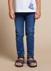 Mayoral Kız Çocuk Skinny Fit Jean Kot Pantolon Lacivert 548