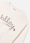 Mayoral Kız Çocuk Sweatshirt Krem 6401