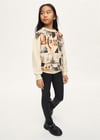 Mayoral Kız Çocuk Sweatshirt Tayt Takım Siyah 7763