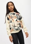 Mayoral Kız Çocuk Sweatshirt Tayt Takım Siyah 7763