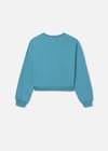 Mayoral Kız Çocuk Sweatshirt Turkuaz 6401