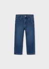Mayoral Kız Çocuk Taşlı Denim Pantolon Mavi 4520