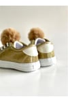 Merli&Rose Kız Çocuk Fun Sneaker Simli Ayakkabı Siyah 603-P(B)-24