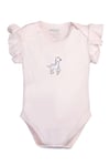 Miny Center Kız Bebek 2'li Kısa Kollu Çıtçıtlı Body Pembe MNT23K031