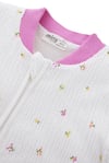 Miny Center Kız Bebek Ceket Beyaz MNT24K003