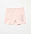 Natuline Kız Çocuk 2'li Positive Butterfly Likralı Boxer Pembe/Yeşil 5502