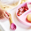 OiOi Mama Kaşığı + Çatal - Velvet Rose 01340005