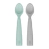 Oioi Nam Nam 2'li Silikon Kaşık River Green/Powder Grey 1140021