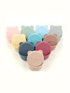 Oioi Silikon Kapaklı Mini Bites Kase 2'li Mellow Yellow/Powder Grey 01400006