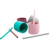 OiOi Silikon Pipet 4'Lü Mix Pembe 01110001