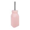 Oioi Silikon Şişe+Pipet Pinky Pink/Powder Grey 01240008