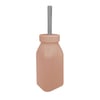 Oioi Silikon Şişe+Pipet Woody Brown/Powder Grey 1240006