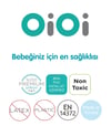 OiOi Vakum Tabanlı Silikon Porsiyon Mama Tabağı Woody  Brown 01050009