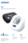Omron M2+ Geniş Manşetli Üst Koldan Pilli Dijital Tansiyon Aleti