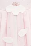 Pamina Kız Bebek Bandanalı 3D Elbise Pembe 36173