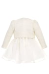 Pamina Kız Bebek Bolerolu Tül Elbise Ekru 36326