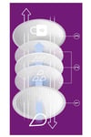 Philips Avent 24'lü  Göğüs Pedi Scf254/24