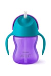 Philips Avent Desenli Pipetli Bardak Kız 200 ml SCF796/02