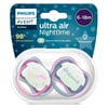 Philips Avent Kız 2'li Ultra Air Gece Emzik 6-18 Ay Scf376/14