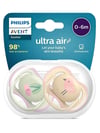 Philips Avent Kız Bebek 2'li Ultra Air 0-6 Ay Emzik Scf085/13