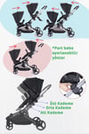 Prego 2071 İbiza Pro Travel Sistem İkiz Bebek Arabası