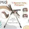 Prego 3032 Mio Deluxe Mama Sandalyesi Krem